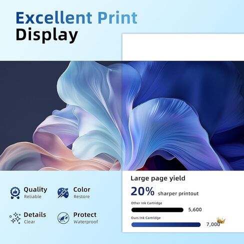 910XL 910 High Yield Ink Cartridge Replacement for HP 910xl Ink Cartridges Combo Pack Compatible with HP OfficeJet 9120OfficeJet 8010 8012 8013 8015 8020 8022 (Black Cyan Magenta Yellow 5 Pack) in Kuwait