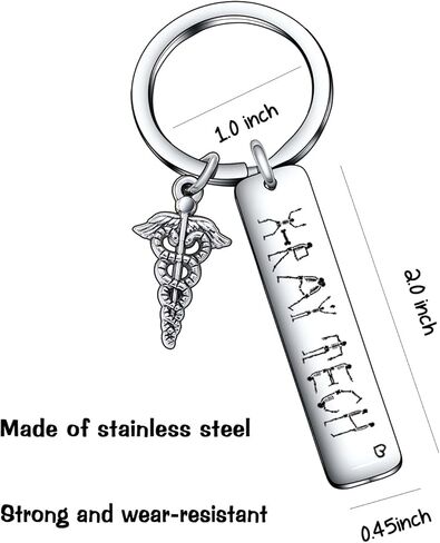 De&ai X-Ray Tech Gift X-Ray Technician Gift Radiology Technologist Jewelry X-Ray Technician Graduate Gifts in Saudi Arabia