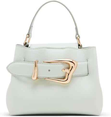 Anne Klein Womens Mini Sculpted Buckle Top Handle, Spring Jade in Saudi Arabia