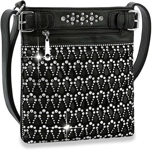 حقيبة يد EXPRESS تصميم حجر الراين المتلألئ حبال كروس | تصميم الدمعة in Kuwait