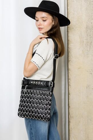 حقيبة يد EXPRESS تصميم حجر الراين المتلألئ حبال كروس | تصميم الدمعة in Kuwait