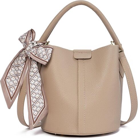 FALAN MULE Small Crossbody Bag for Women Vegan Leather Mini Bucket Handbags Shoulder Purse in Kuwait