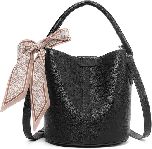 FALAN MULE Small Crossbody Bag for Women Vegan Leather Mini Bucket Handbags Shoulder Purse in Saudi Arabia