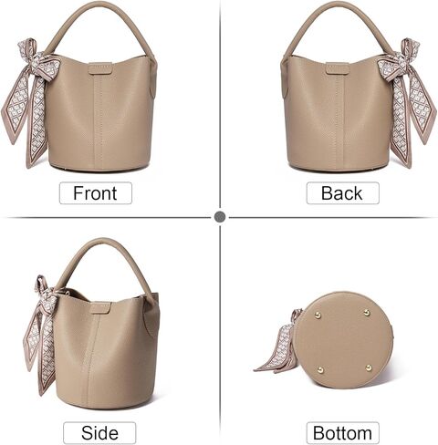 FALAN MULE Small Crossbody Bag for Women Vegan Leather Mini Bucket Handbags Shoulder Purse in Saudi Arabia