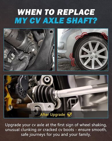 CV Axle Front Passenger Side for 2000 2001 2002 2003 2004 2005 2006 2007 2008 2009 2010 2011 Chevrolet Impala, 1997-2004 Buick Regal, 1999-2005 Pontiac Montana Axles Replacement in Kuwait