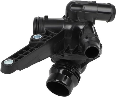SCITOO ترموستات الإسكان مناسب لسيارات BMW 118i 2012-2015 2018، لسيارات BMW 120i 2010 2012 2016 منظم حرارة مبرد المحرك مجموعة مبيت ترموستات للسيارة (11537600584) in Saudi Arabia