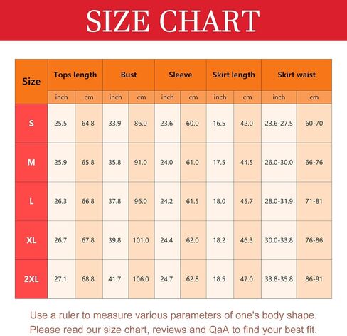 أزياء الهالوين النسائية للبالغين، بلوزة ذات ياقة مدورة برتقالية، تنورة حمراء، شعر مستعار بني، جوارب، نظارات وعدسة مكبرة in Kuwait
