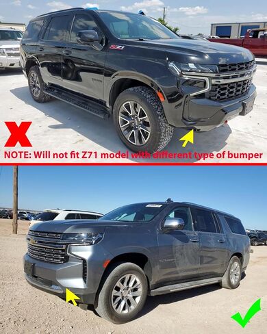 Front License Plate Frame for Chevy Suburban/Tahoe 2021 2022 2023 2024 Front Bumper License Plate Holder Mounting Bracket Replace # 84699405 GM1068216 in Saudi Arabia