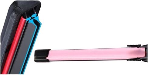 Colorful U J Hook Car Windshield Wiper Blades Universal Soft Double Layer Rubber Frameless Bracketless 16" 19" 20" 22" 24" 26"(Pink,16in (400mm)-1 pc) in Saudi Arabia