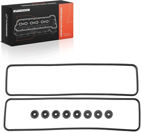 A-Premium Engine Valve Cover Gasket Set Compatible with Chevrolet Corvette 1992-1996 5.7L & Excalibur Limited 1993 5.7L in Saudi Arabia