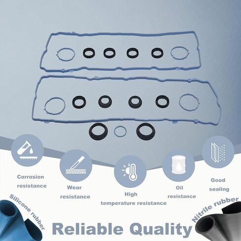 مجموعة حشية غطاء صمام المحرك متوافقة مع جيب جراند شيروكي رانجلر، كرايسلر باسيفيكا فوييجر، دودج دورانجو رام 1500 رام بروماستر 1500 2500 3500 3.6L V6 استبدال # VC1184G، VS50919 in Kuwait