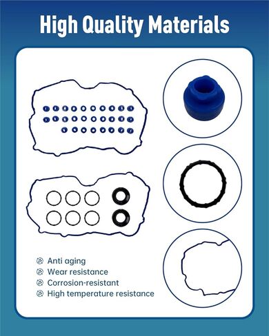 VS50644R Engine Valve Cover Gasket Kit Fit for Ford Fusion 06-09 for Lincoln Zephyr 06 for Mercury Milan 06-09 3.0L V6 in Kuwait