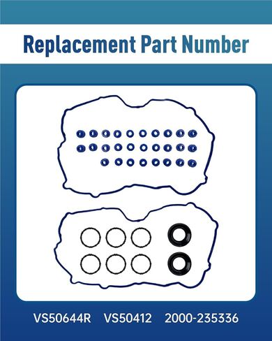 VS50644R Engine Valve Cover Gasket Kit Fit for Ford Fusion 06-09 for Lincoln Zephyr 06 for Mercury Milan 06-09 3.0L V6 in Kuwait