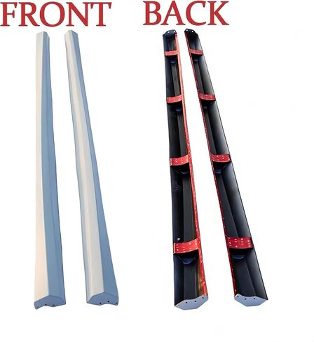 CHIESMA Side Skirt Fit for Audi A3 2013-2020 Progressiv/Prestige/Premium/Komfort/Titanium/Select/S Line/Dynamic Sedan 4-Door ABS Glacier White Side Bottom Line Extension Lip 2PC Body Kit in Kuwait