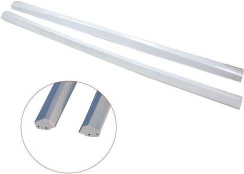 CHIESMA Side Skirt Fit for Audi A3 2013-2020 Progressiv/Prestige/Premium/Komfort/Titanium/Select/S Line/Dynamic Sedan 4-Door ABS Glacier White Side Bottom Line Extension Lip 2PC Body Kit in Kuwait