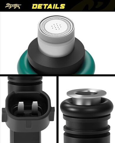 Oktiger Set of 8 Upgraded Fuel Injectors 2.4L/2.5L/4.0L/5.6L Fits for Nissan Pathfinder 2004 2005 2006 2007 2008 2009 2010, Xterra Armada 2005-2014, Frontier 2006-2014, Titan 2004-2012, OE#0280158007 in Kuwait