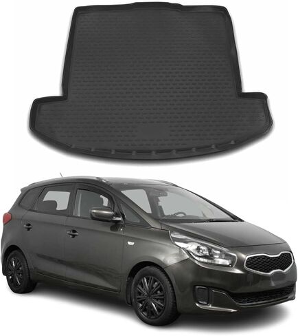 OMAC Cargo Mats Liner for Kia Rondo 2007-2010 Rear Trunk Waterproof TPE Black in Saudi Arabia
