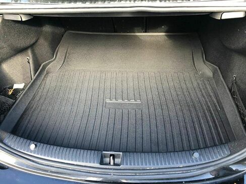 Cargo Liner - Trunk Mat for Mercedes-Benz C-Class Sedan 2015-2021 – Weather-Resistant Trunk Mats for Cars with Raised Lip – Non-Slip Car Trunk Mat Rubber – Laser Pre-Cut Design in Saudi Arabia