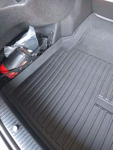 Cargo Liner - Trunk Mat for Mercedes-Benz C-Class Sedan 2015-2021 – Weather-Resistant Trunk Mats for Cars with Raised Lip – Non-Slip Car Trunk Mat Rubber – Laser Pre-Cut Design in Saudi Arabia