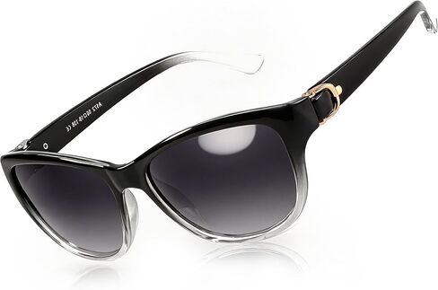 LVIOE Polarized Sunglasses for Women, Classic Fashion Sunglasses Anti Glare 99.99% UV Protection in Kuwait