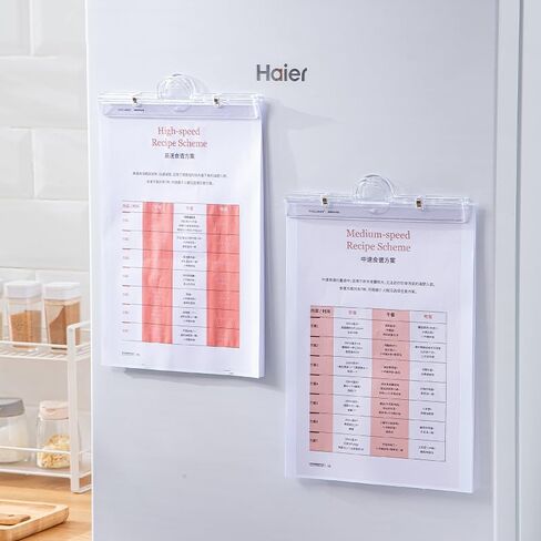 2 Pcs Acrylic Transparent Clips A4 Whiteboard Strong Magnetic Magnet Magnetic Clip, Suitable for Stationery Files Test Paper Clips Blackboard Book Clip in Saudi Arabia