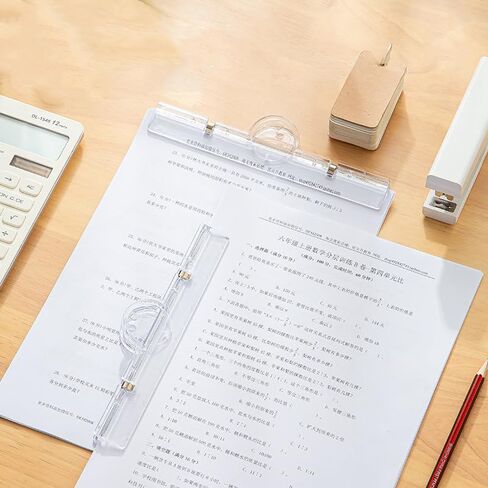 2 Pcs Acrylic Transparent Clips A4 Whiteboard Strong Magnetic Magnet Magnetic Clip, Suitable for Stationery Files Test Paper Clips Blackboard Book Clip in Saudi Arabia