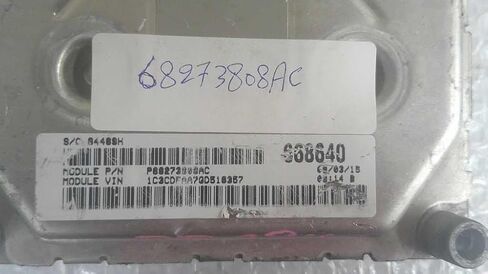 Engine ECM Control Module Fits 15-16 Compatible with Dodge Dart P68273808AC 68273808AC in Saudi Arabia