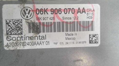 Engine ECM Control Module Fits 2014 14 WV Beetle 06K 906 070 AA 06K906070AA in Saudi Arabia