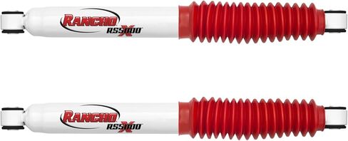 Rancho Pair of RS5000X Rear Suspension Shock Absorbers Compatible with 2004-2008 F150 4WD w/ 0" Lift | Improves Handling & Performance | Built to Last | Includes TrendsAuto Decal in Saudi Arabia