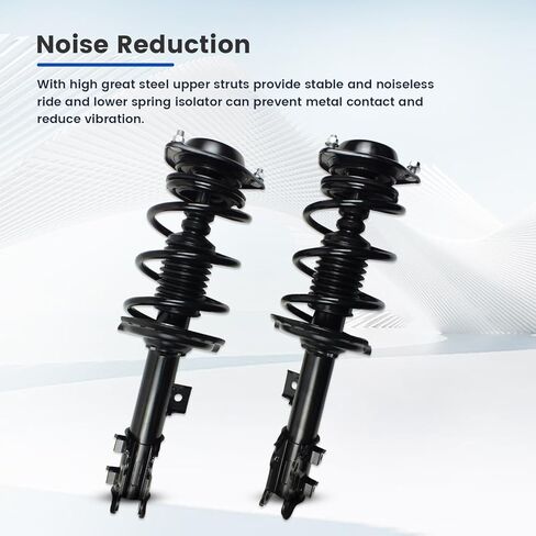 2PCS Front Shocks Absorbers Struts Assembly for 2011-2013 Hyundai Elantra Sedan 1.8L GLS, Limited, 2014-2016 Hyundai Elantra Sedan 1.8L, 2.0L in Kuwait