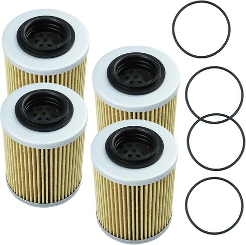 4pcs Oil Filter for CFMOTO CForce ZForce UForce 400 500 600 800 900 950 1000 UTV ATV, Replace Part# 0800-011300 0800-011300-0004 0800-011300-0030 in Saudi Arabia