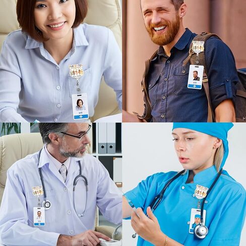 Funny NICU Nurse Badge Reel, Due Dates are Overrated Retractable ID Holder with Alligator Clip, Cute Baby Theme for Nurse, Doctor, Medical Assistant, Student & Office Staff in Kuwait