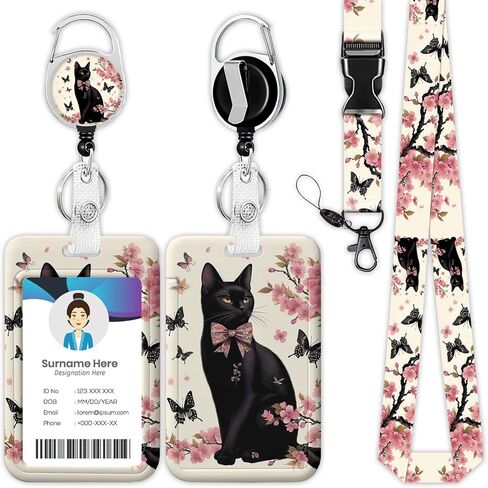 Christian Sunset Crosses Lanyard for ID Badge Holder, Retractable Reel Clip Heavy Duty ID Card Holder with Lanyard for Nurse Teacher Office Women Men in Saudi Arabia