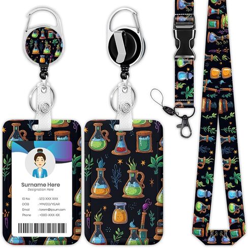 Christian Sunset Crosses Lanyard for ID Badge Holder, Retractable Reel Clip Heavy Duty ID Card Holder with Lanyard for Nurse Teacher Office Women Men in Saudi Arabia