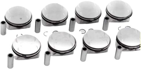 8 Piece M273 Engine Piston And Rings Set 2730301517 Compatible With GL550 E500 S550 W212 W221 5 5 V8 in Saudi Arabia