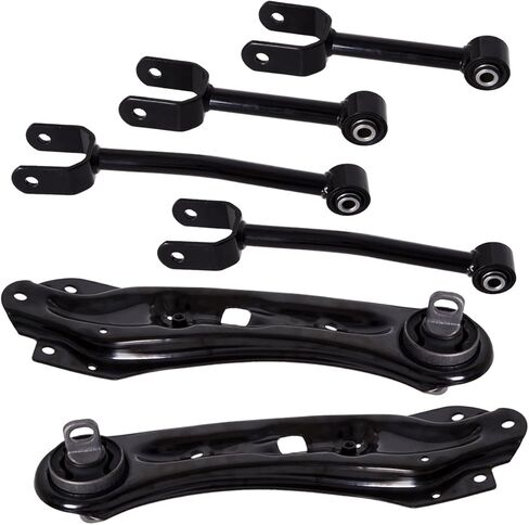 AUQDD 6Pc Suspension Rear Control Arm/Trailing Arm Compatible With 11-14 Chry-sler 200/11-14 Do-dge Avenger,11-18 Journey (Replace # K643056 K642901 K643089 K643090 5085415AD 5085416AD) in Saudi Arabia