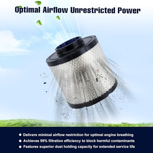 7082037 Polaris Ranger 570 Air Filter Compatible with ATV ACE Ranger 570 500 325 EFI 2014 2015 2016 2017 2018 2019 2020 2021 2022 2023 2024 2025 Polaris Side by Side Ranger Air Filter in Kuwait