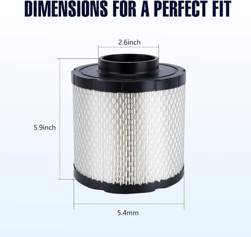 7082037 Polaris Ranger 570 Air Filter Compatible with ATV ACE Ranger 570 500 325 EFI 2014 2015 2016 2017 2018 2019 2020 2021 2022 2023 2024 2025 Polaris Side by Side Ranger Air Filter in Kuwait