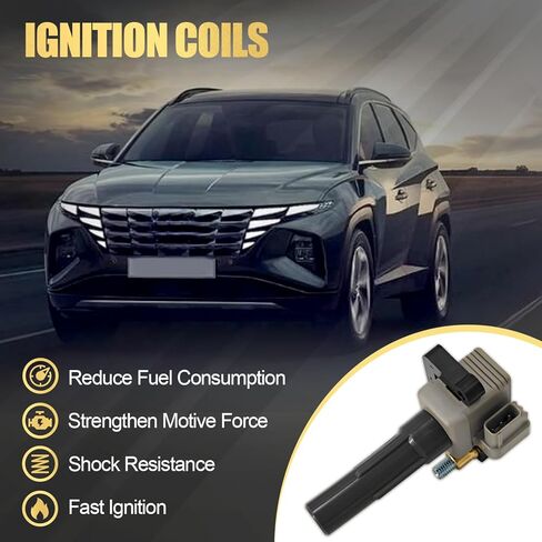 22433AA541 4pcs Ignition Coils Compatible with Subaru Impreza Forester Baja Outback Legacy 2.5L 2004-2010 Replace 22433AA540 22433AA542 22433AA480 22433AA640 22433AA641 in Kuwait