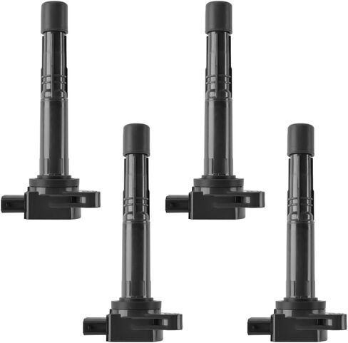 UF311 Ignition Coil Pack Compatible with Honda 03-07 Accord,02-11 Civic,02-09 CR-V,03-11 Element,04-06 S2000/06-11 Acura CSX,02-06 Acura RSX Replaces#C1382 UF583 5C1382 (set of 4) in Kuwait