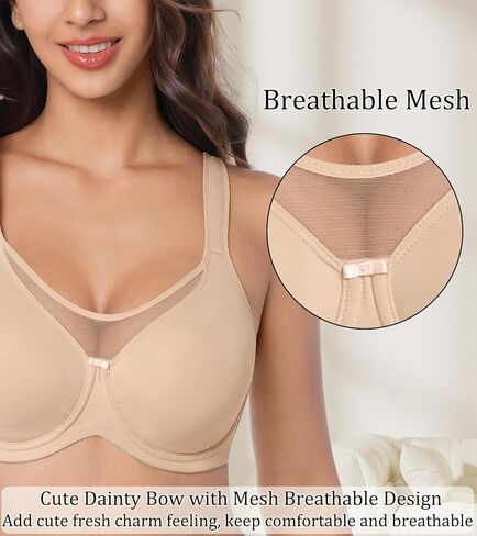 Minimizer Bowknot Racerback Underwire Bra for Women in Saudi Arabia