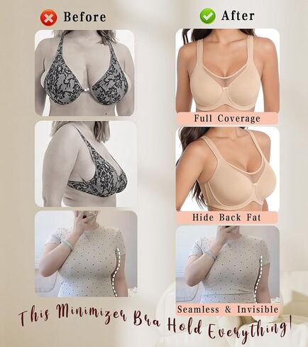Minimizer Bowknot Racerback Underwire Bra for Women in Saudi Arabia