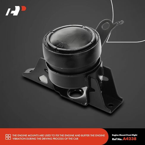 A-Premium 2PCS Engine Motor Mount and Transmission Mount Kit Compatible with Toyota Yaris 2006-2011, Yaris 2015-2017 1.5L, Manual Transmission, Replace# 1237221131 in Saudi Arabia