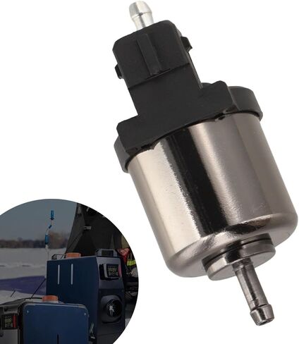 12V Ultra-Silent Diesel Fuel Pump for Car Parking Heaters – Compatible with for Webasto and for Eberspacher 5 kW / 8 kW Air Heaters, 22 mL Displacement, 1–12 Hz Pulse Frequency in Kuwait