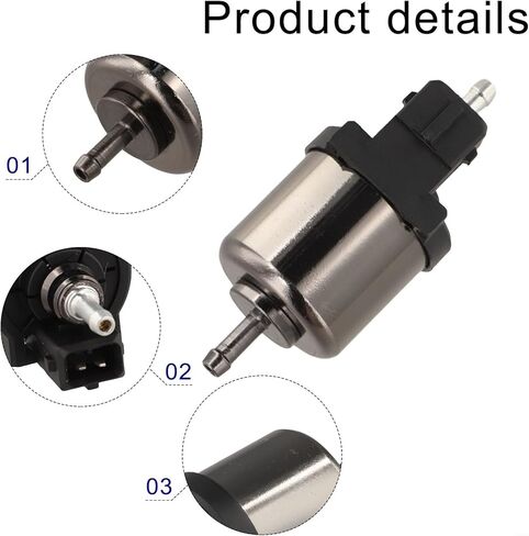 12V Ultra-Silent Diesel Fuel Pump for Car Parking Heaters – Compatible with for Webasto and for Eberspacher 5 kW / 8 kW Air Heaters, 22 mL Displacement, 1–12 Hz Pulse Frequency in Kuwait