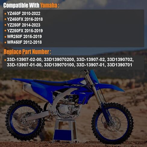 2010-2023 Fuel Pump Assembly Compatible for Yamaha YZ450F YZ450FX YZ250F YZ250FX WR250F WR450F 2010-2023 Replaces 33D-13907-02-00 33D139070200 in Saudi Arabia