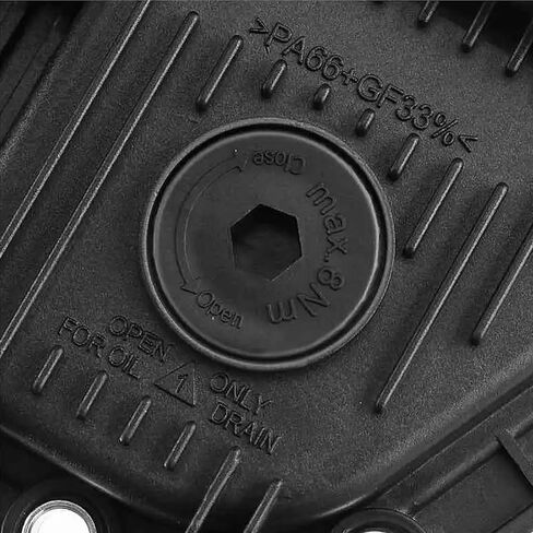 265-851 Transmission Oil Pan & Gasket & Bolts Kit 6HP19 Compatible with BMW 128i 135i 323i 325i 325xi 328i 328xi 330i 330xi 335i 525i 525xi 528i 528xi 530i 530xi 535i X5 X6 Z4 Replace 24152333907 in Kuwait