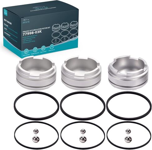 Pinless Accumulator Piston Kit 77998-03K S74927K 1-2 or 3-4 Compatible with GM Sonnax 200-4R TH200-4R TH700-R4 4L60 4L60-E 4L65-E 4L70-E ‎62-77998-03K 7799803K 342-5806 74927K K61985 K61985L in Kuwait