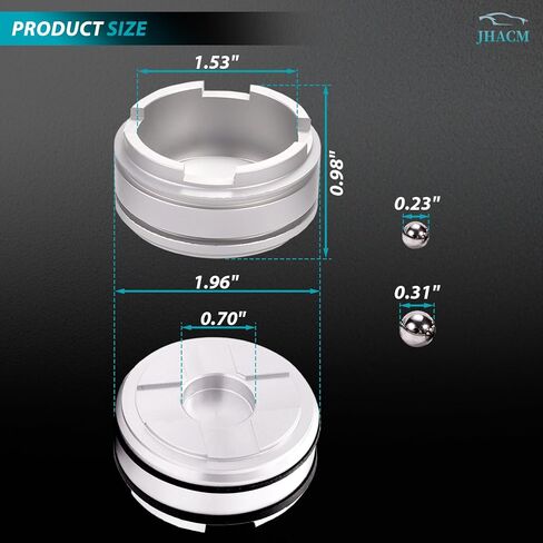 Pinless Accumulator Piston Kit 77998-03K S74927K 1-2 or 3-4 Compatible with GM Sonnax 200-4R TH200-4R TH700-R4 4L60 4L60-E 4L65-E 4L70-E ‎62-77998-03K 7799803K 342-5806 74927K K61985 K61985L in Kuwait