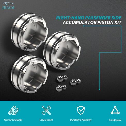 Pinless Accumulator Piston Kit 77998-03K S74927K 1-2 or 3-4 Compatible with GM Sonnax 200-4R TH200-4R TH700-R4 4L60 4L60-E 4L65-E 4L70-E ‎62-77998-03K 7799803K 342-5806 74927K K61985 K61985L in Kuwait